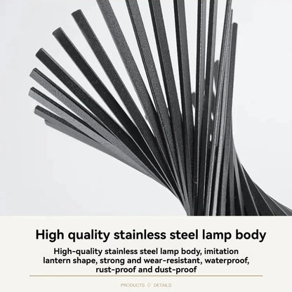 AquaGlow Outdoor Floor Lamp