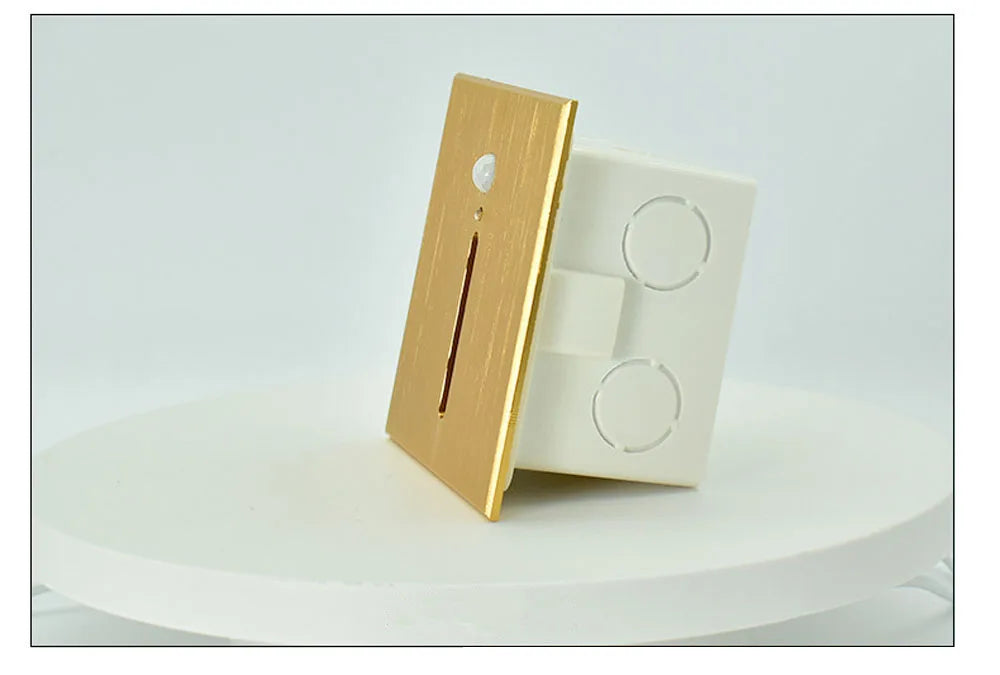 PIR Step Light: Smart Wall Sconce for Home Safety