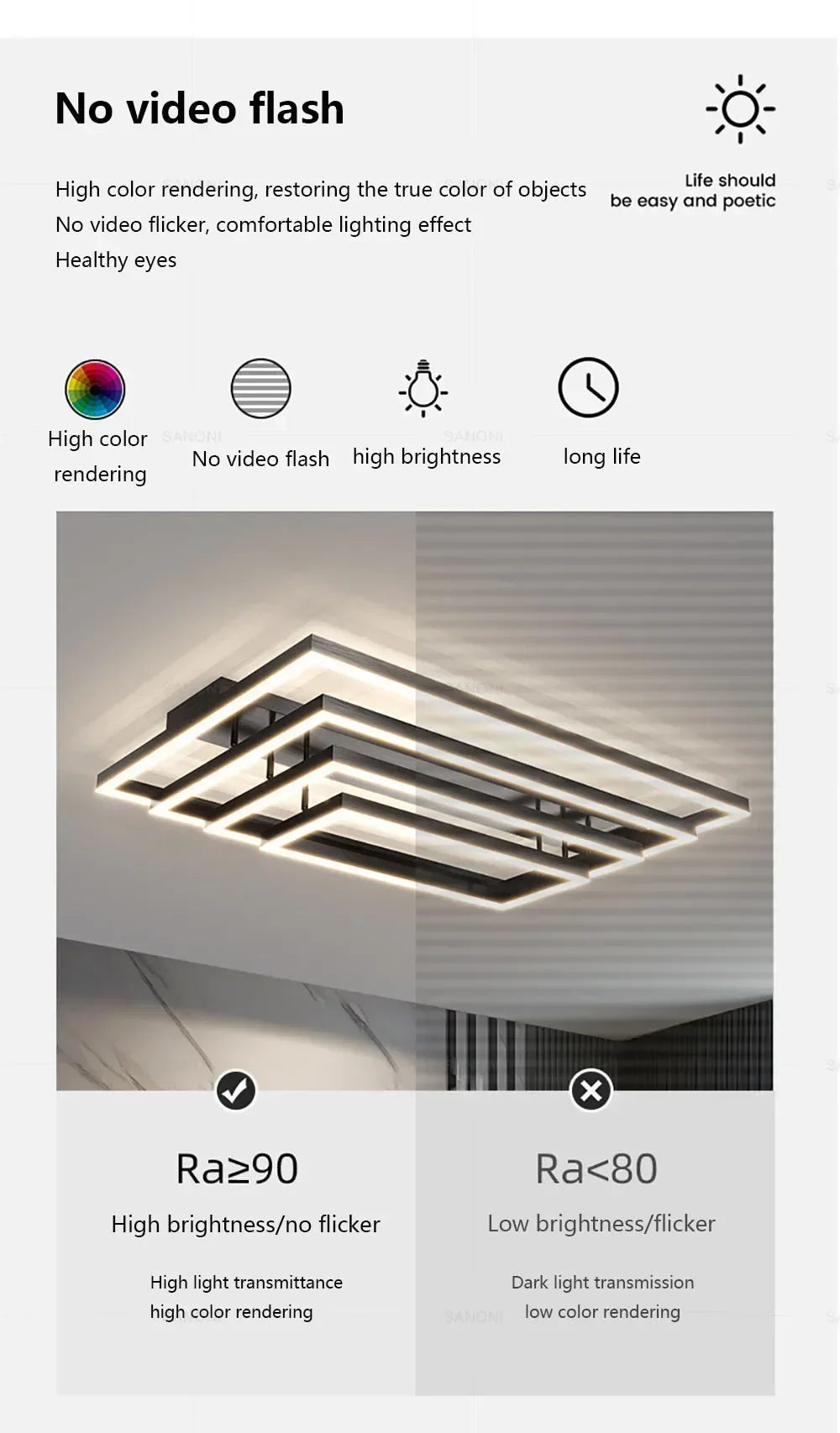 ChicGlow LED Chandelier for Stylish Interiors