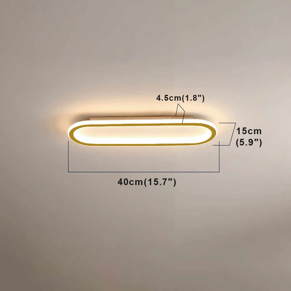 Modern Glow LED Ceiling Lamp - Elegant Interior Illumination