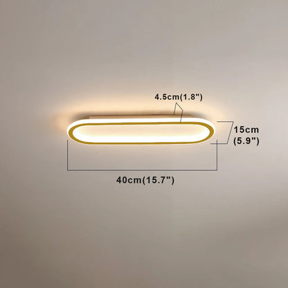 Modern Glow LED Ceiling Lamp - Elegant Interior Illumination