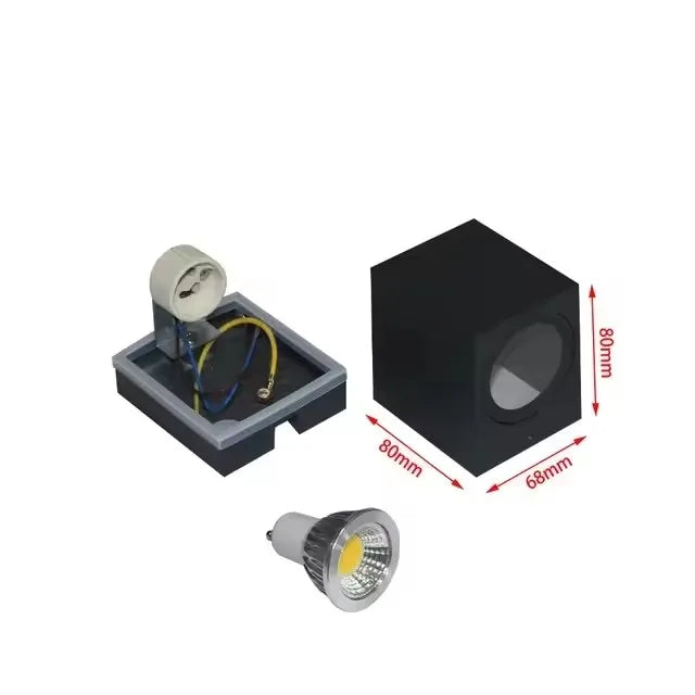 Double Head Outdoor Wall Light