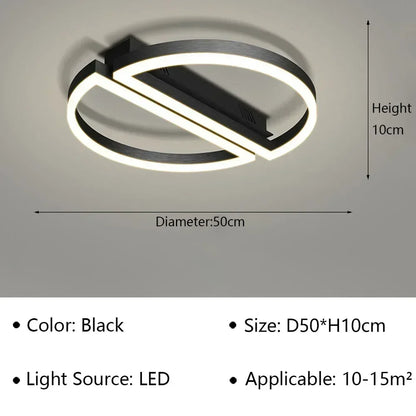 LuminaChic: Modern LED Chandelier for Stylish Spaces