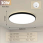 LED Ceiling Lamp 220V Ultra Thin Ceiling Lighting Fixture
