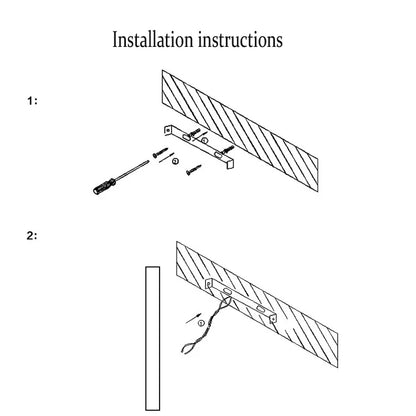 GlowLine LED Wall Sconce 40CM - Modern Home Decor