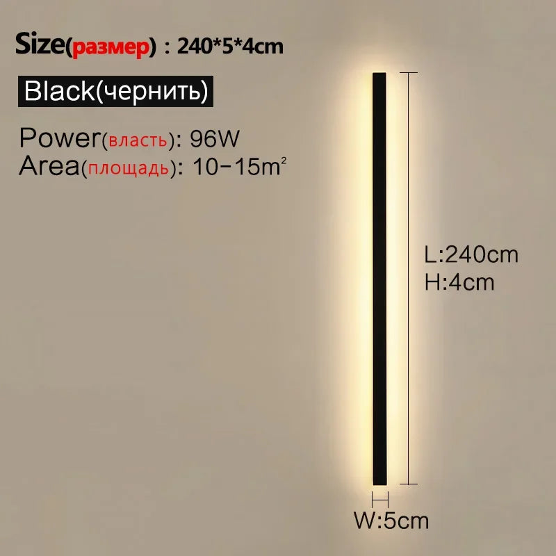 Nordic Waterproof LED Wall Sconce - Patio Light