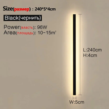 Nordic Waterproof LED Wall Sconce - Patio Light