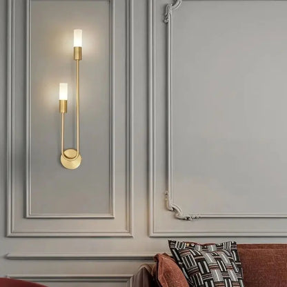NordicLux Black Gold LED Wall Lamp