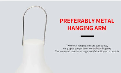 All-Weather CampGlow: 2-Mode Portable Lantern
