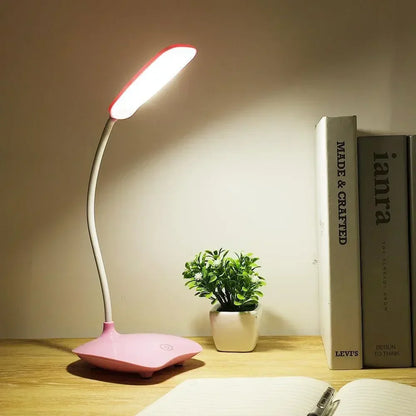 GlowFlex: Rechargeable Touch LED Desk Lamp