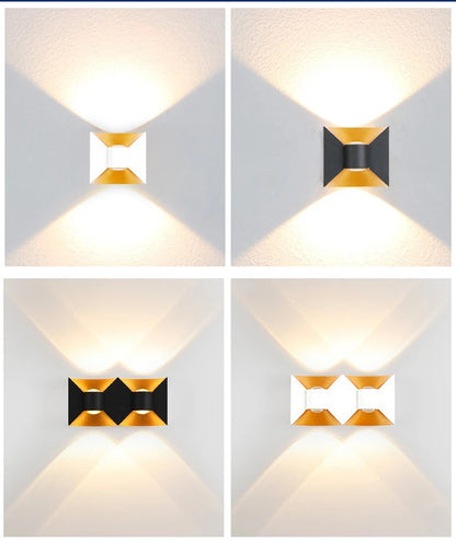 AluGlow Waterproof LED Porch Wall Sconce