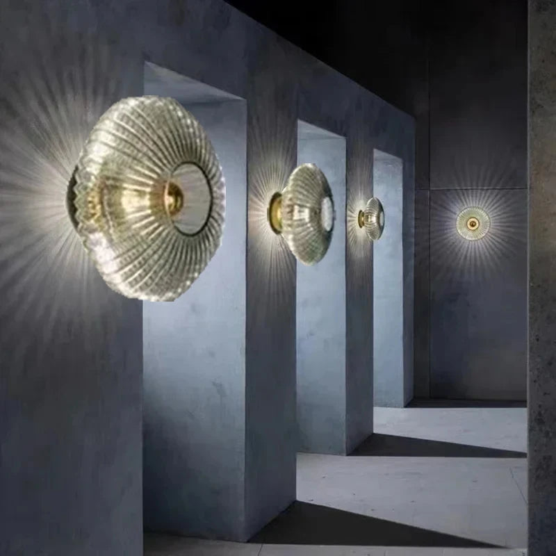 Nordic LED Glass Sconce