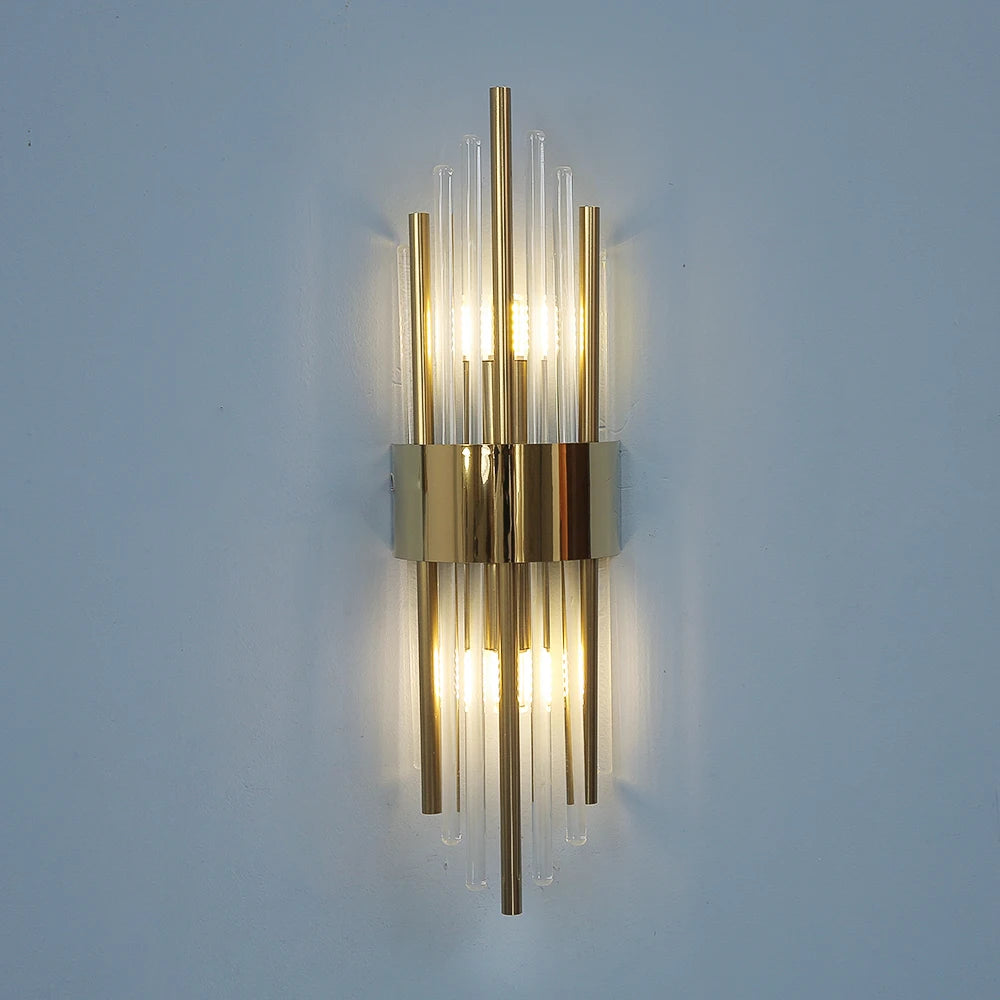 Crystal Up Down Sconce