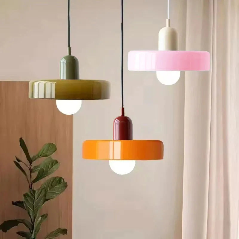 Nordic Retro Glass Pendant