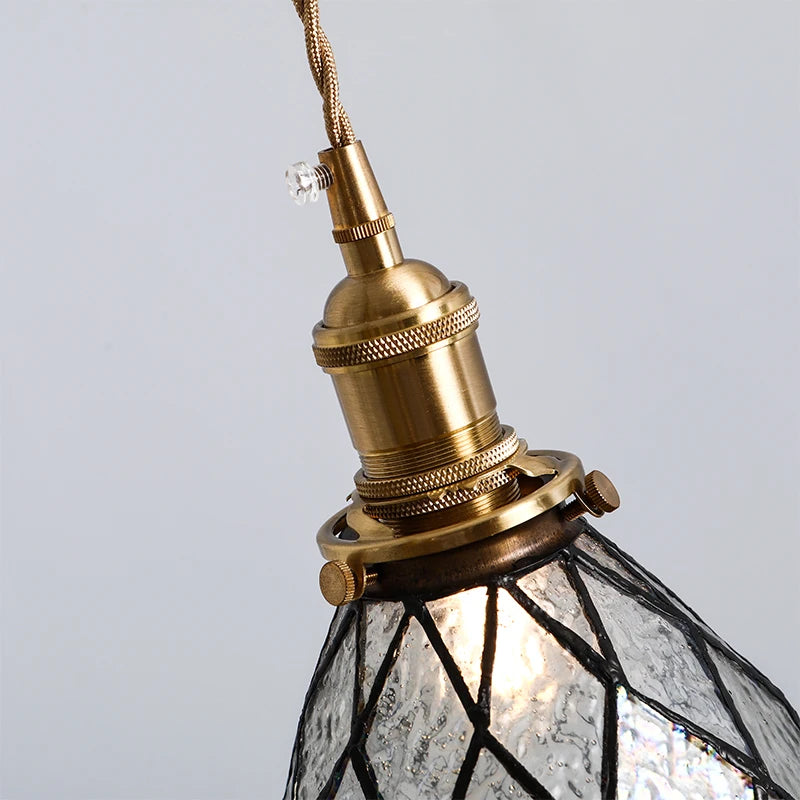 IWHD Nordic Glass LED Pendant Lights Fixtures