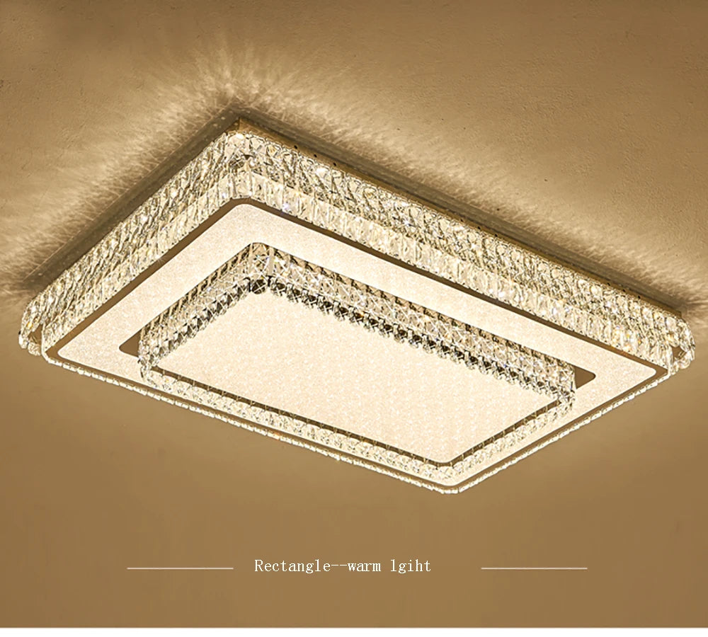 Luxe Crystal Chandelier