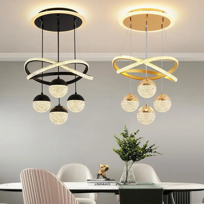 Art Deco LED Chandelier