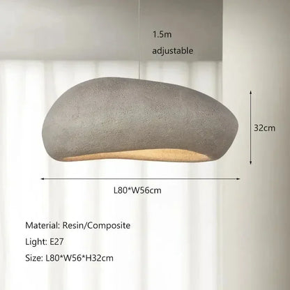 Wabi-Sabi Sculptural Pendant