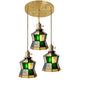 IWHD Nordic Glass LED Pendant Lights Fixtures
