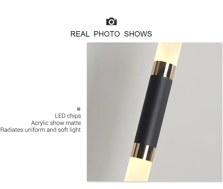 LED Glow Pendant Light Set