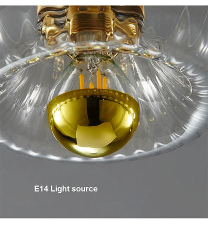 Elegant LED Glass Wall Sconce for Modern Spaces