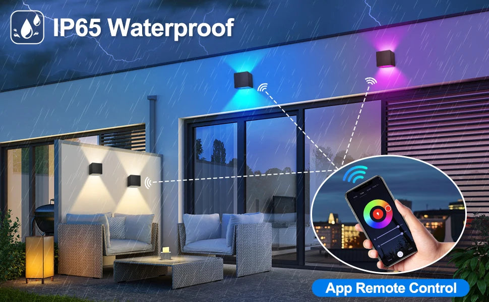 Smart Beam Patio Lights