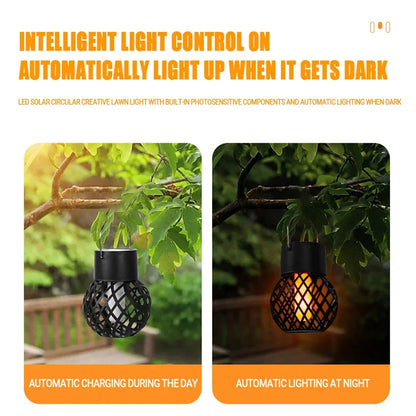 Flame Lantern Solar Fairy Light