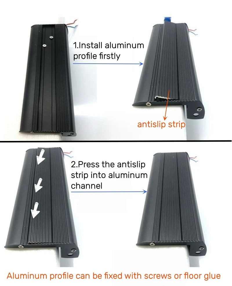 SafeStep LED Corner Light Strip Protector