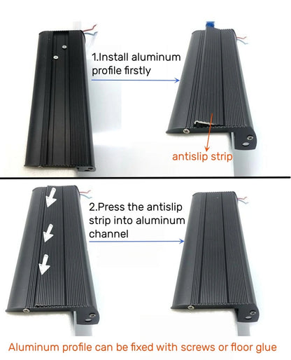 SafeStep LED Corner Light Strip Protector