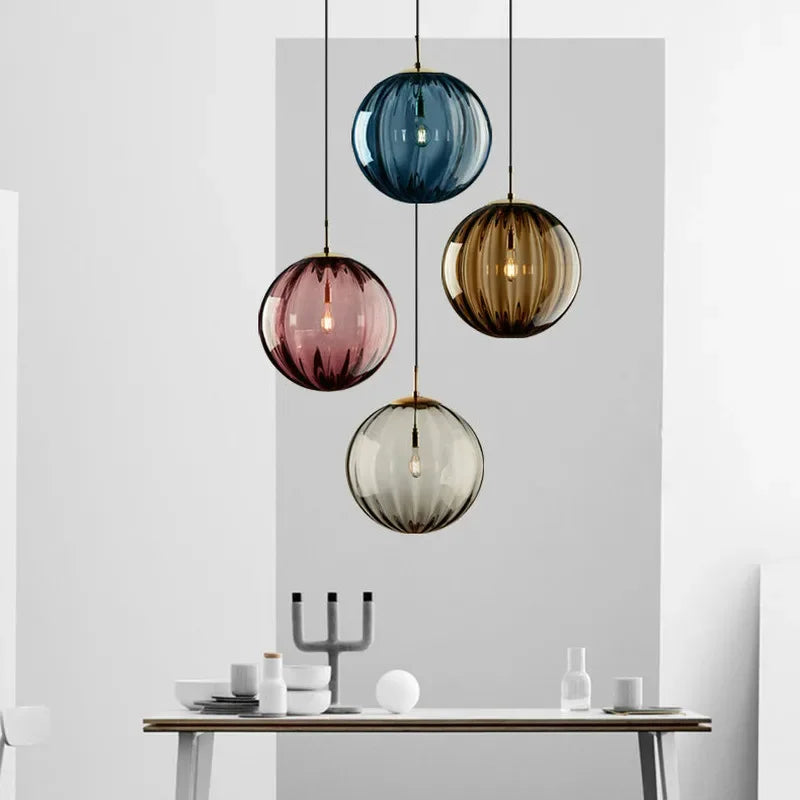 Nordic Glass Ball Hanging Lights