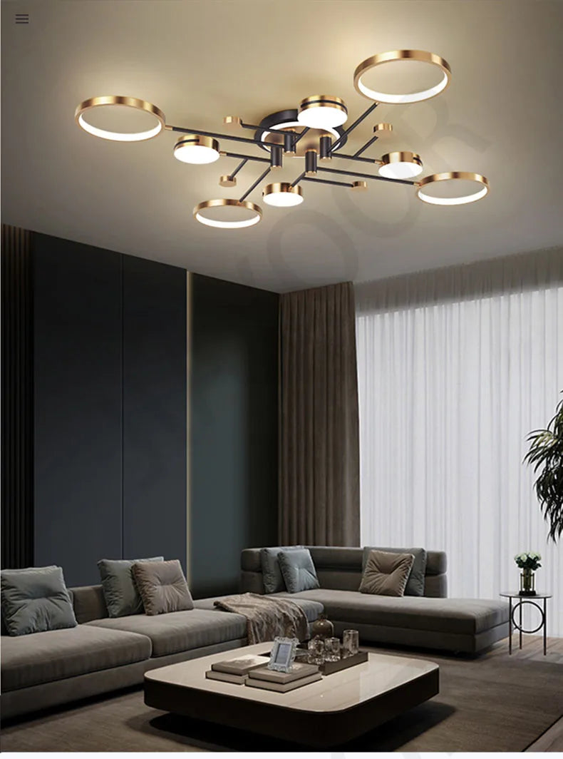Nordic Luxe LED Pendant Light Fixture