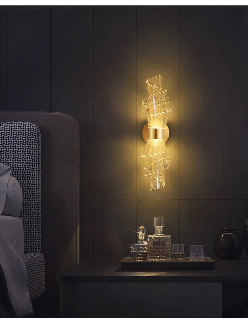 Nordic Glow Wall Sconce - Elegant LED Lighting