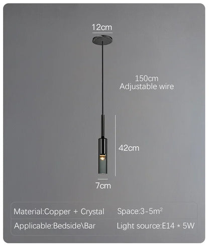Nordic Ceiling Glass LED Pendant Lamp Chandelier