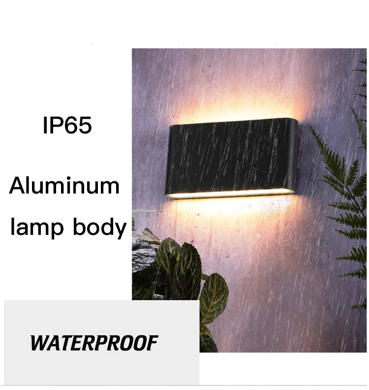SmartPIR LED Waterproof Wall Lamp - Modern Design