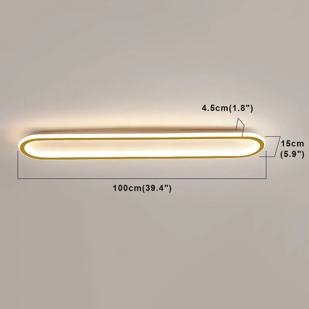 Modern Glow LED Ceiling Lamp - Elegant Interior Illumination