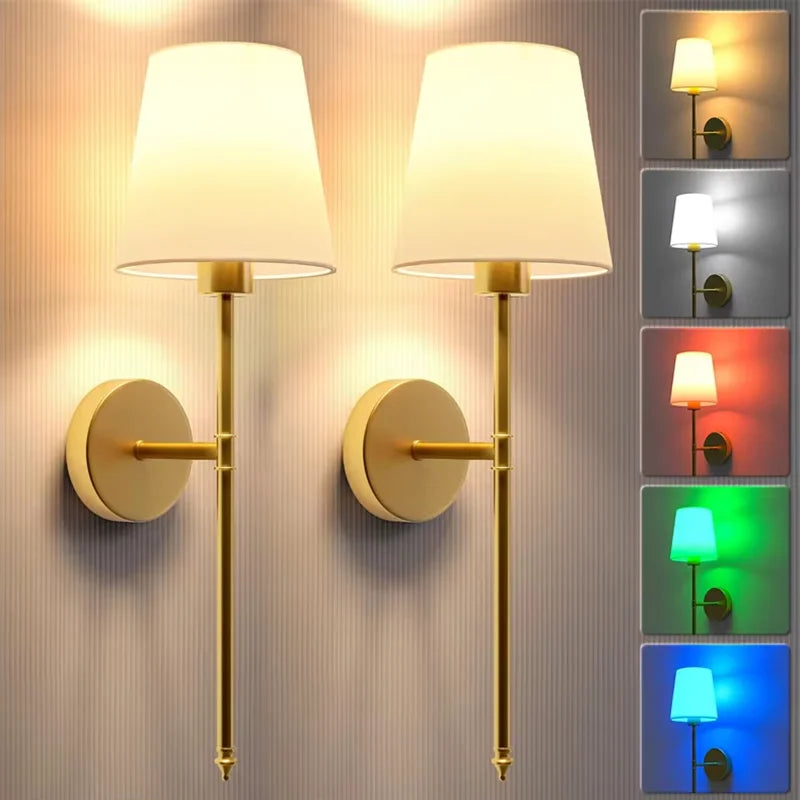 Rechargeable Remote Wall Sconce