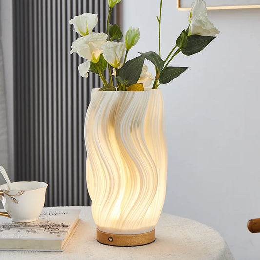 Tricolor Touch LED Desk Lamp - Decor & Reading Light