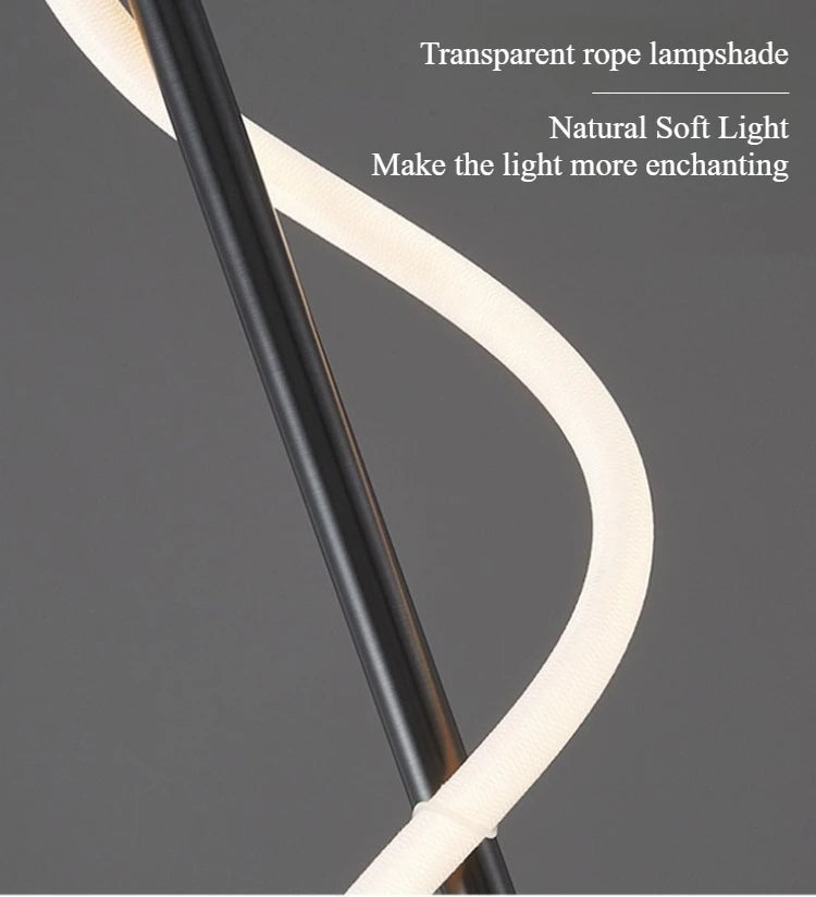 SANDYHA Minimalist LED Strip Wall Lamp