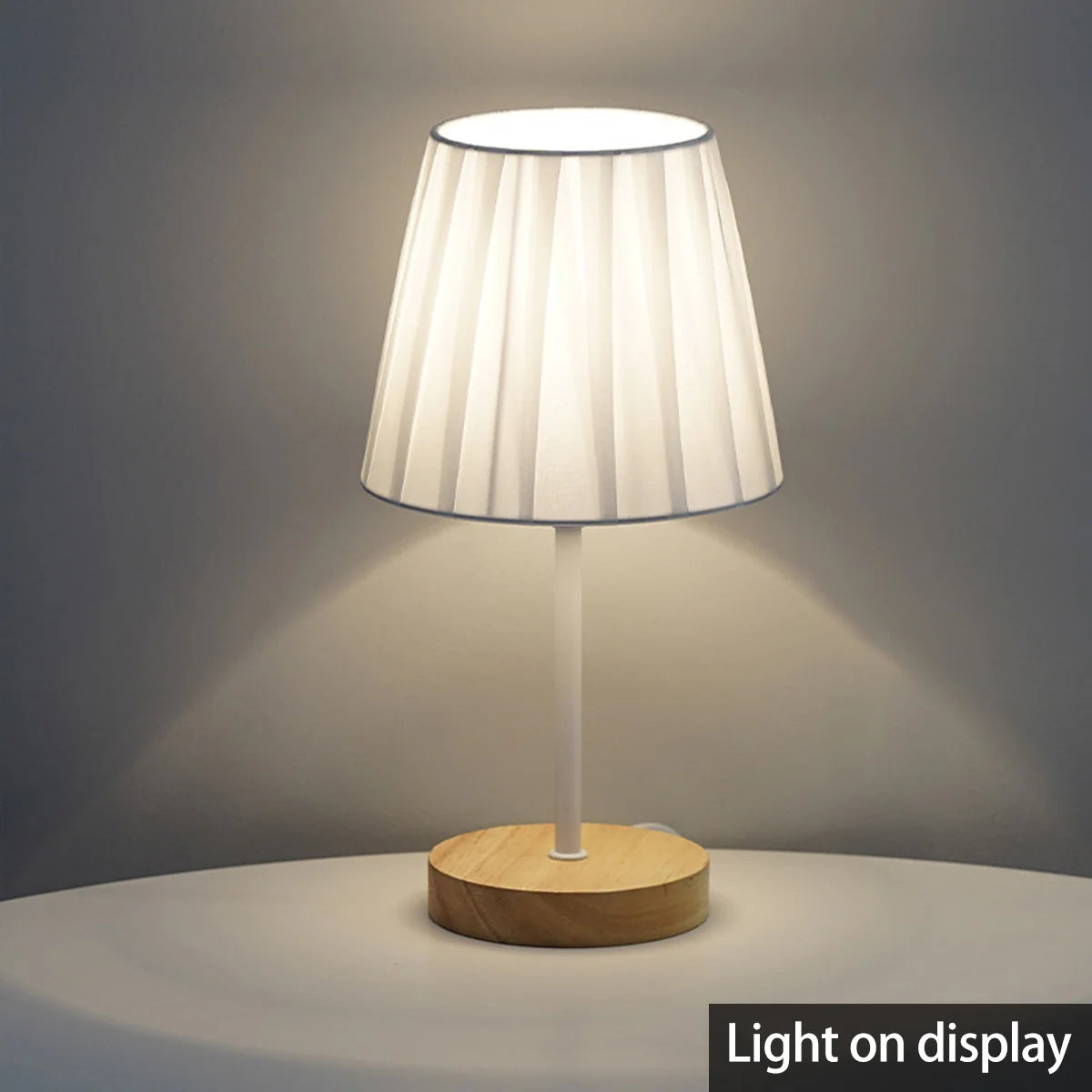 Wooden Nightlight Desk Lamp