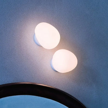 Artisan Egg Sconce with LED