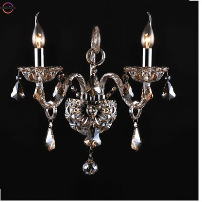 Elegance Crystal Wall Sconce - European Bedroom Light