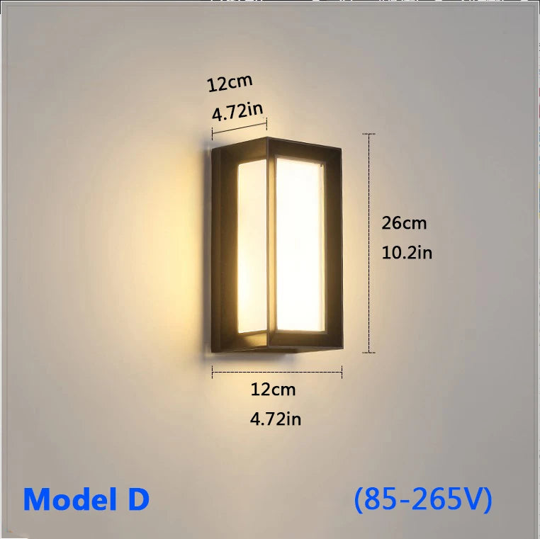 MotionGlow IP65 Outdoor Wall Light