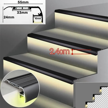 SafeStep LED Corner Light Strip Protector