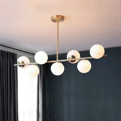 Modern 6-7 Heads Magic Bean Glass Chandelier