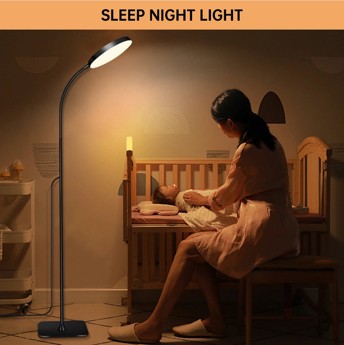 LED Floor Lamp Bright Tall Standing Lamp