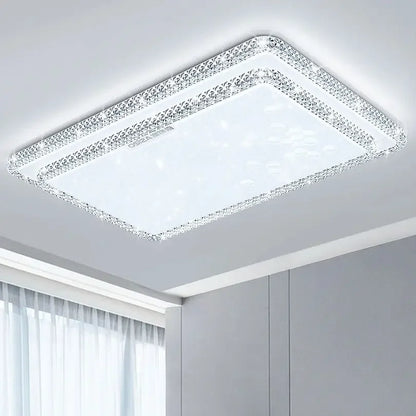 LustreGlow Simple LED Ceiling Chandelier