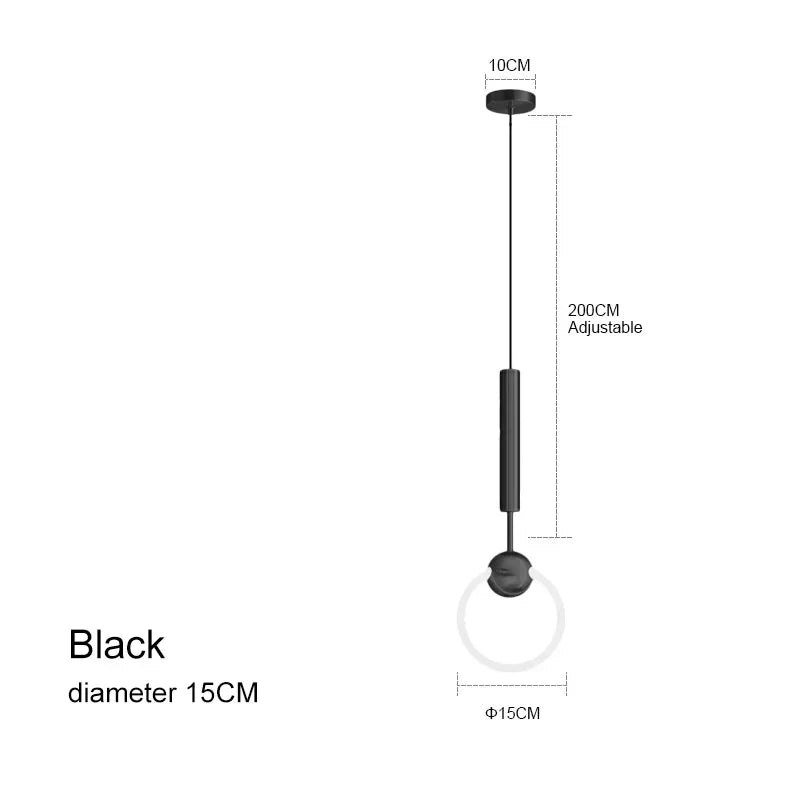 LuxeGlow LED Pendant - Modern Chandelier Elegance