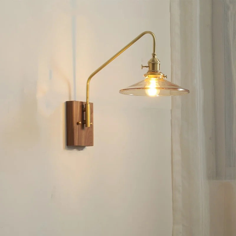 Copper Glow LED Wall Sconce - Modern Home Elegance