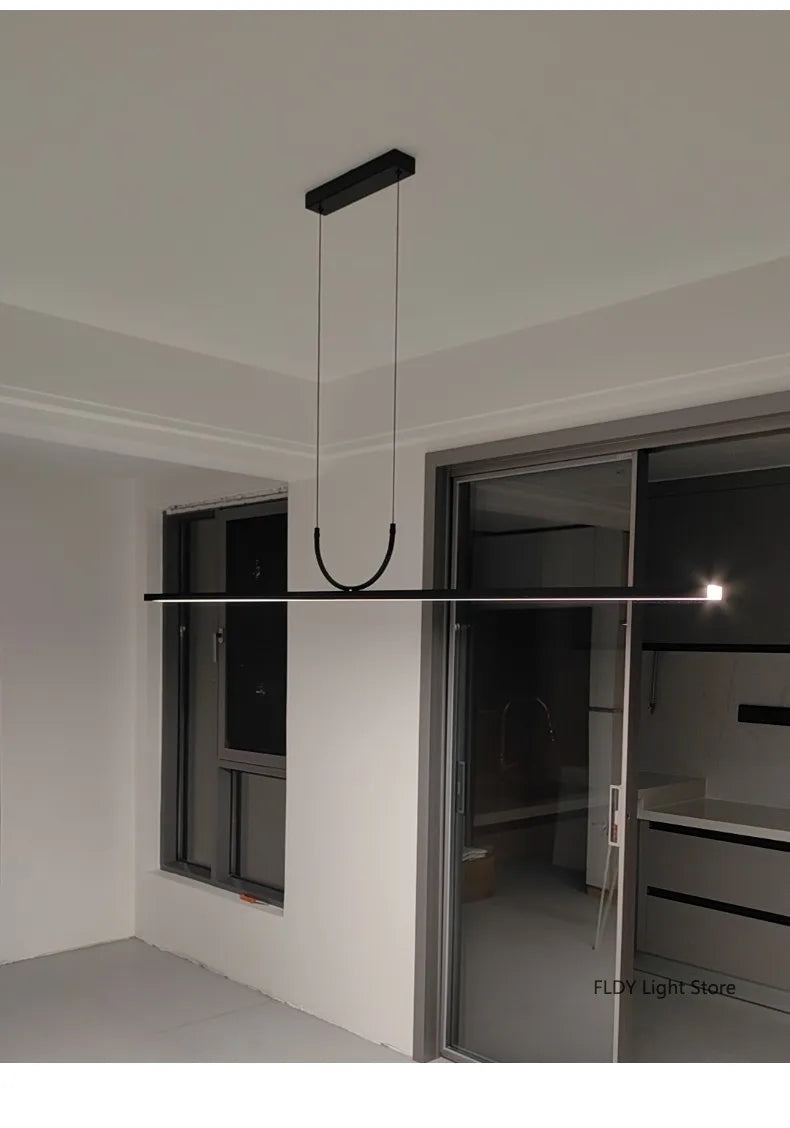 Minimal Linear LED Pendant