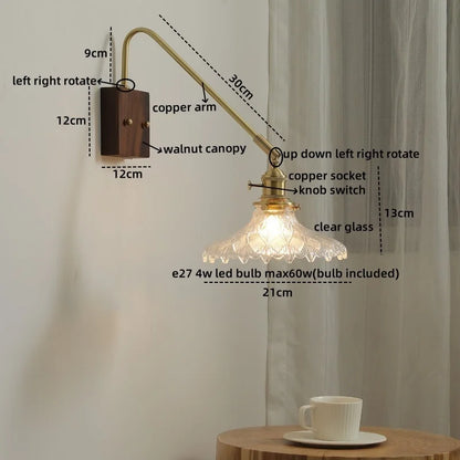 Copper Glow LED Wall Sconce - Modern Home Elegance